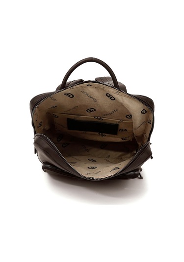 Gönderir Kahverengi Hakiki Deri El Ve Sırt Çantası Kahverengı