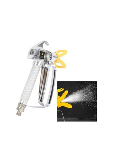 Besthome1 Yüksek Basınçlı Hava Kullanmayan Metal Yapılı Boya Alçı Püskürtme Tabancası, Pratik