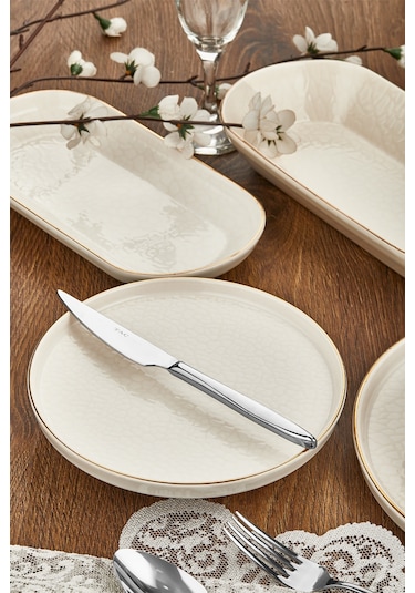 Taç Laterna Palermo 53 Parça Porselen Yemek Takımı