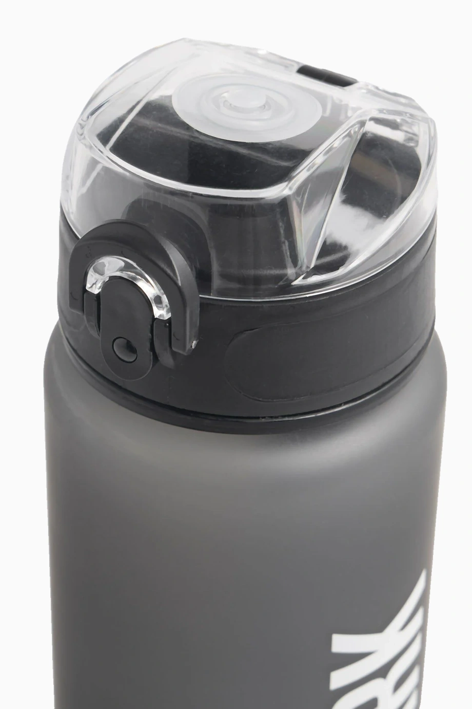 1 Litre Ölçü Göstergeli Spor Su Şişesi Siyah