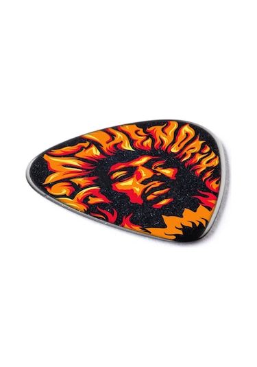 Jim Dunlop Jhp14hv '69 Psych Series Voodoo Fire Guitar Pick 6lı Pena