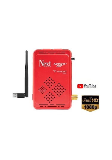 Next Kanky Full HD Yeni Uydu Alıcı + Wifi Anten