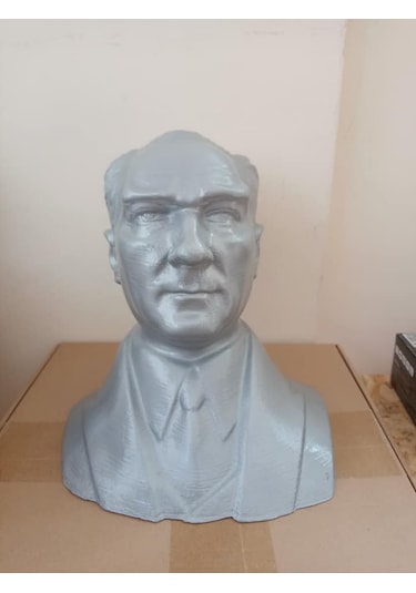 Atatürk Büst Boyasız Ham Gönderim