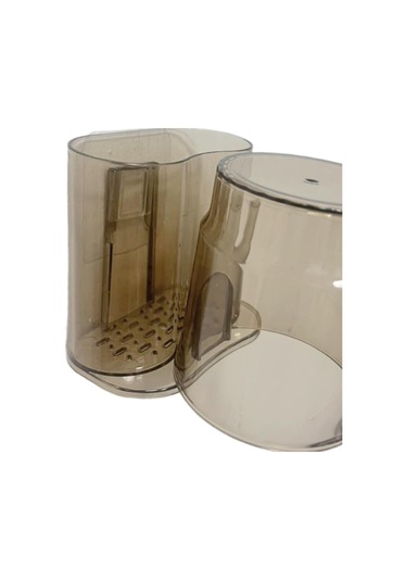 Suntek Diş Fırçası Ve Macunu Tutucu Bardak Modern Kahverengi Diğer