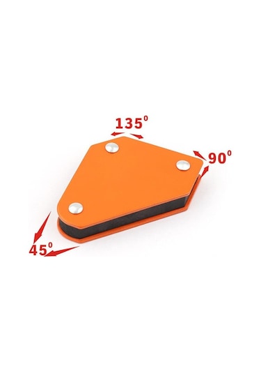 Valkyrie Mıknatıslı Manyetik Gönye Kaynak Tutucu 6'Lı Set Sarı