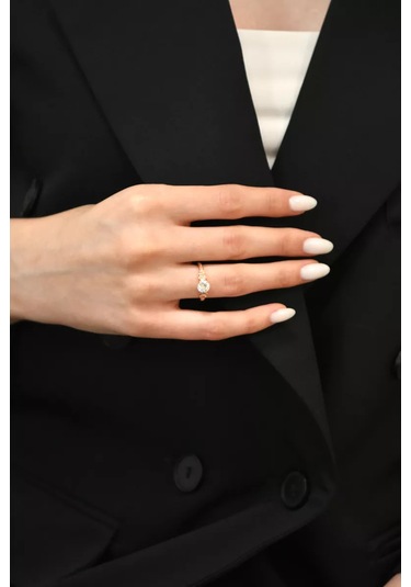 Serebranyj Dom Gümüş 925 Yüzük "koru Ve Koruma" 13525063 Altın