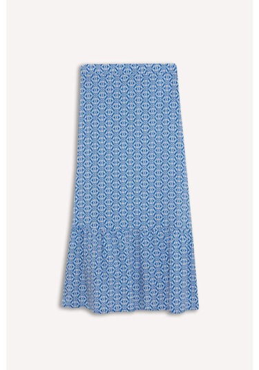 DeFacto Desenli Maxi Tesettür Etek B2426AX25SMBE761