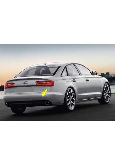 Audi A6 2012-2014 Arka Tampon Çeki Çekme Demiri Kapağı 4G5807441