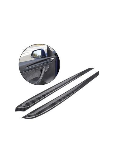 Trendooze Homyl Tesla Model 3 Y İç Aksesuarları - Karbon Fibre Detay