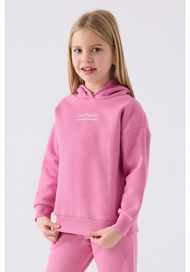 Rolypoly Kız Çocuk Eşofman Takımı Rp3500 Karanfil Karanfil Pembe