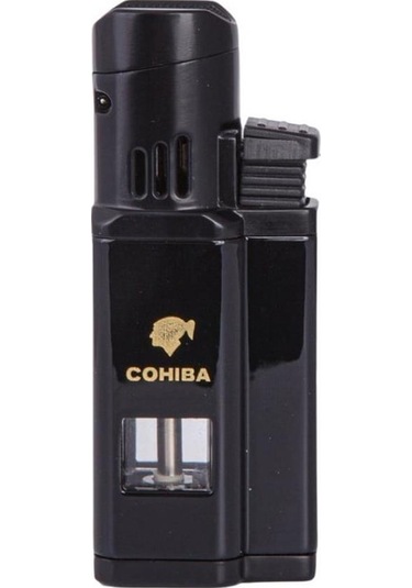 Cohiba Ccm0436sy 3 Jet Torch Puro Çakmağı Siyah