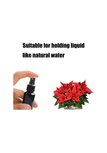 Mufunye Siyah 50ml Taşınabilir Pet Sprey Şişesi, Pp Toz Koruyucu Kapaklı, Su Geçirmez Ve Dayanıklı Diğer