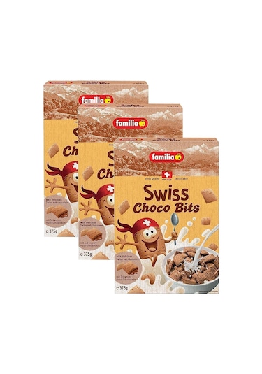 Swıss Choco-bıts 375 Gr X 3 Adet