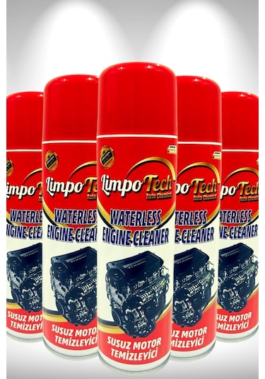 Susuz Motor Temizleyici Susuz Motor Temizleme Yıkama Spreyi 5 Adet