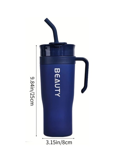 Oldfriend Kızıl Kırmızı 40.58oz Bpa Free Plastik Tumbler Pipetli Hafif Mutfak Bardagı Kırmızı