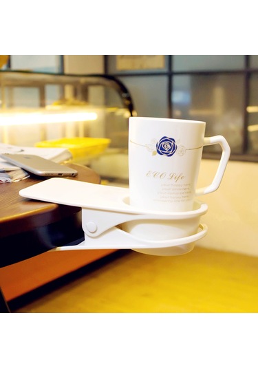 Suntek İçecekler Kahve Fincanı Masa Bardak Tutucu Ev Sarı Sarı