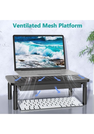 Homyl Masaüstü Bilgisayar Standı Ergonomik Masa Yükseltici Ev