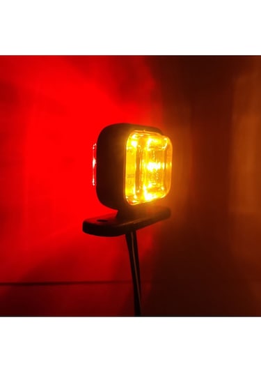 Ahmet Otomotiv Çeray Mini Kare Takoz Led Lamba 12v-24v