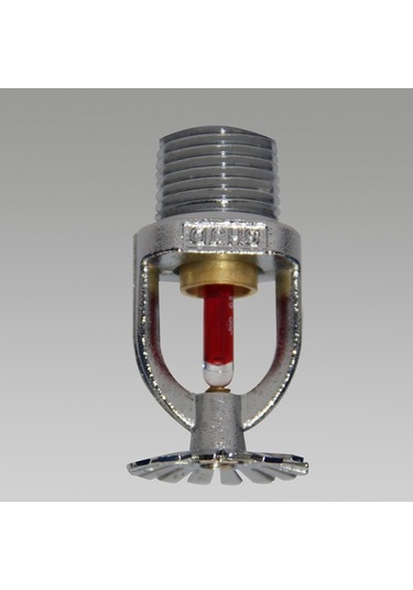 Non Ul Sarkık Tip Yangın Sprink Krom 68 C Kırmız 1/2 Sr