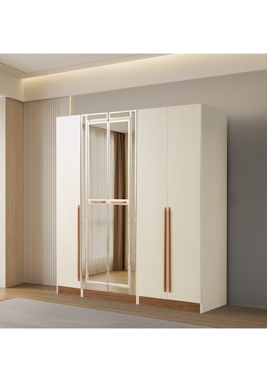 Antik Mdf 5 Kapılı Dolap