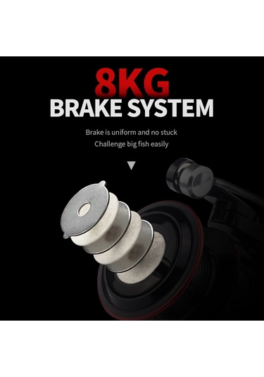 Kosona Metalik Makyaj Spole Hd7000 - 12 Eksenli, 5.2:1 Diş Oranı, Uzun Atışlı, Balık İçin Dayanıklı Tesisat