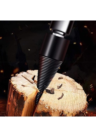 Pazly Titrekli Karbon Çelik 32mm Odun Bölme Matkap Ucu - Dayanıklı Ve Kolay Kullanım