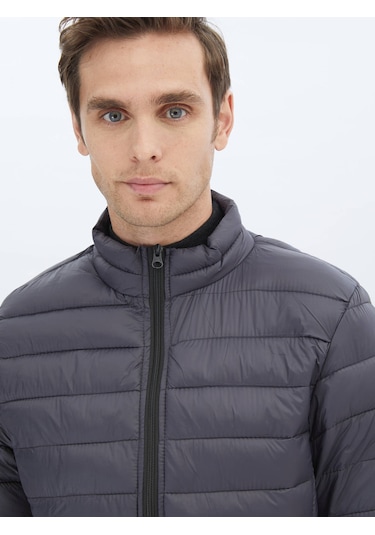 Koyu Gri Dokuma Mont Koyu Gri