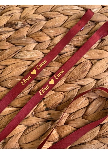 İsimli Söz Nişan Kurdelesi B-5