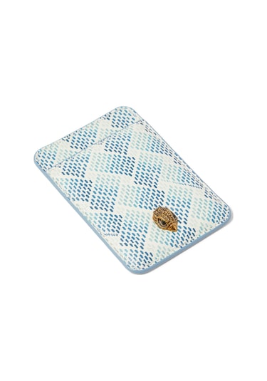 Kurt Geiger Credit Card Wallet Kadın Kartlık 10x7x0.5 Cm Mavi