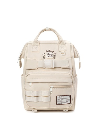 Arion Sb6068 Çok Amaçlı Günlük Okul Sırt Çantası Bej