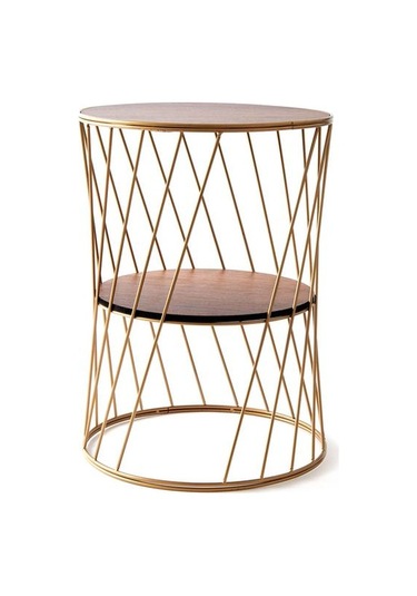 Begüsa Güzel Yan Sehpa - Antik / Barok Ceviz Antik / Ceviz