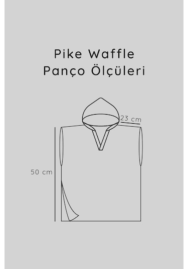 Luckka Pike Çocuk Panço & Bornoz Waffle Kumaş - Ztpnç00 Mor