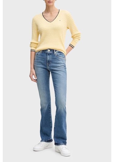 Tommy Hilfiger Bayan Kot Pantolon Ww0ww47701 1a4 Mavi