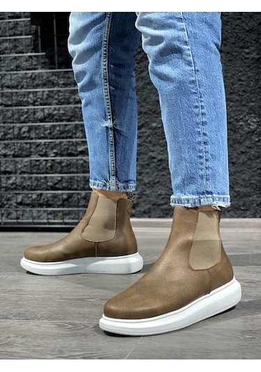 Knack Yüksek Taban Ayakkabı 111 Vizon 001