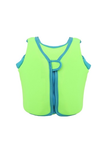 Çocuk Neopren Kayak Gömleği Yüzdürme Yeşil