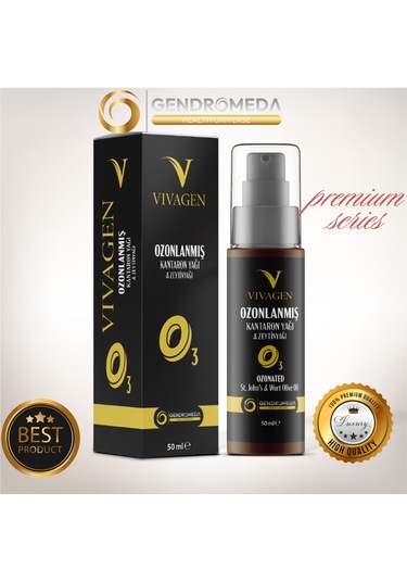 Vivagen Premium Series Ozonlanmış Kantaron Ve Zeytinyağı