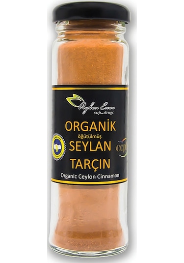 Ayhan Ercan Toz Organik Seylan Tarçını 40 G