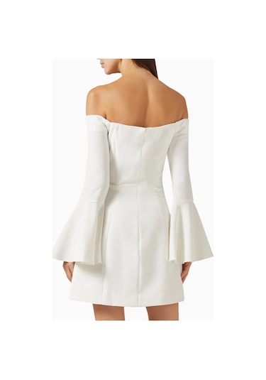 Elliatt Hazelle Off - Shoulder Mini Elbise, Zarif Ve Şık Tasarım Beyaz
