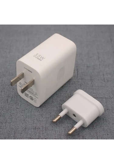 Huaı Xıao Haı Oppo 33w Supervooc Hızlı Şarj Adaptörü Type C Kablo - Oppo 3/5/6/7/8 Pro A95/a96/a38/a76/a59/a79 Uyumlu Ch Chınadistribütör Garantili