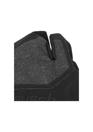 Reusch Torby R-Tex Xt Çocuk Üç Parmak Kayak Eldiveni Gri/Siyah