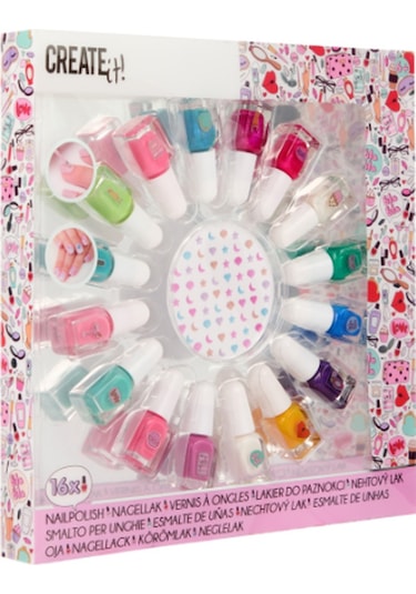 Create It Oje Ve Çıkartma Seti