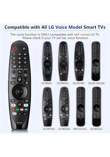 Motion003 Lg Tv İçin Magic Remote An-mr20ga Lg Akıllı Televizyonlar Sesli Sihirli Kumanda Ka