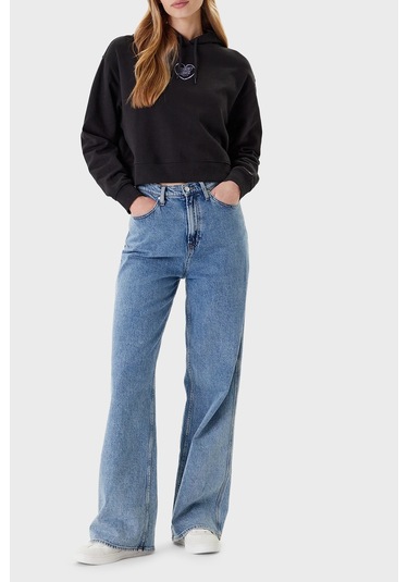 Tommy Jeans Bayan Sweat Dw0dw21408 Bds Siyah Siyah