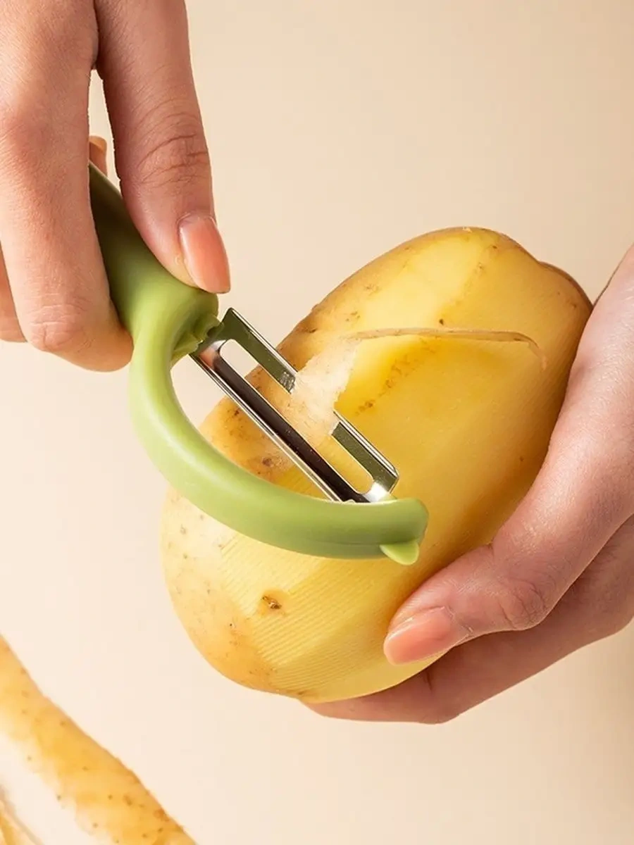 Cucınıamo El Sebze Soyacağı - Sebze Soyma Bıçağı Patates Soyacağı 110438912 Yeşil