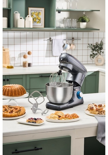 Karaca Multichef 1900 W Stand Mikser Mutfak Şefi 5.5 L