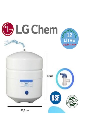 Lg Chem Cool Beyaz 12lt 7fl 14 Aşama Pompalı Su Arıtma Cihazı