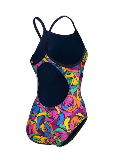 Arena Rose Parade Kadın Yüzücü Mayosu 006640907 Pembe - Sarı