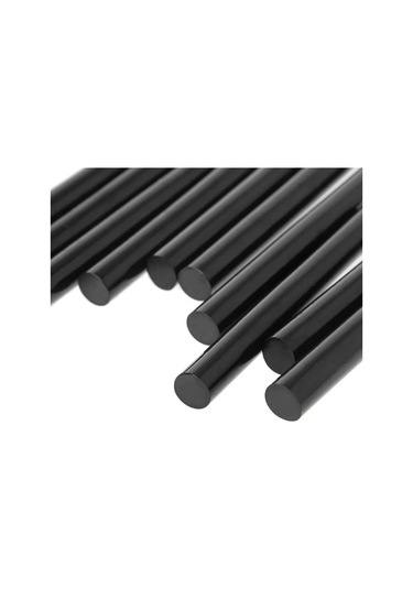 Wellhise Siyah Kalın Silikon 1 KG 48 Adet 11 MM 22 CM