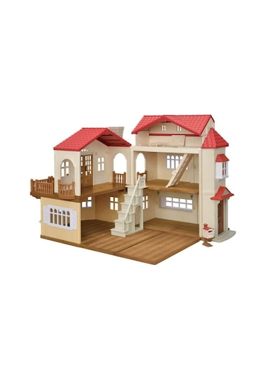 Sylvanian Families Işıklı Şehir Evi Gizli Oyun Odalı 5708