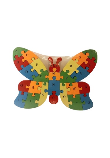 Bak Gel Al Harfleri Ve Sayıları Öğreniyorum Eğitici Kelebek Puzzl